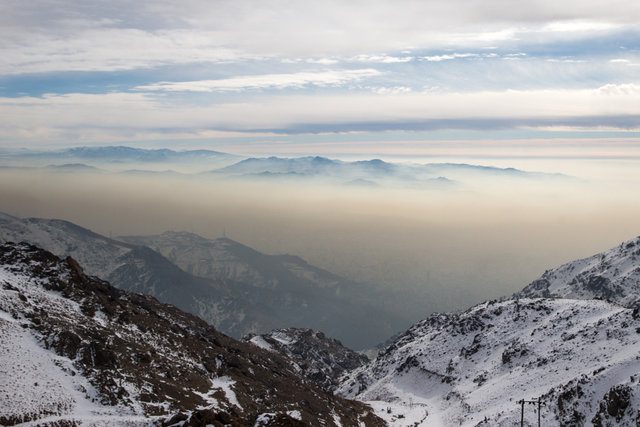 بارش برف و باران در ارتفاعات تهران/کوهنوردان با تجهیزات کامل صعود کنند