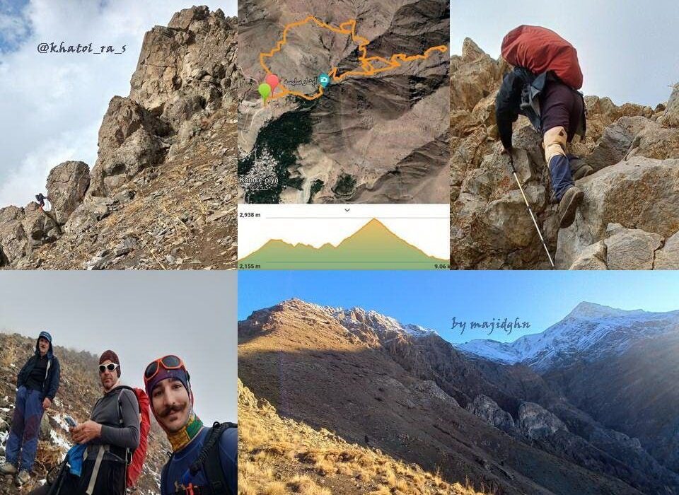 عملیات جستجو برای فرد مفقود شده در آتشکوه و اهمیت ثبت تراک مسیر در همه برنامه های کوهنوردی خصوصا زمستان و مسیرهای کم تردد