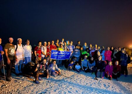 برگزاری پویش مهتاب‌نوردی استان «بوشهر»