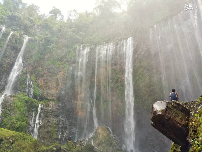 آبشار لکه لکه ( Leke Leke ) در تابانان اندونزی