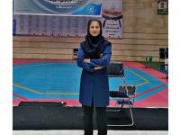 حضور بانوی بوشهری در لیگ برتر پومسه تکواندو بانوان کشور