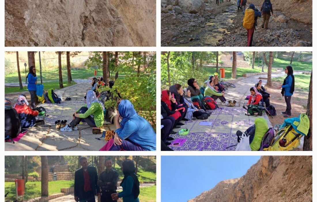 برگزاری کلاس کارآموزی کوهنوردی در اسفراین