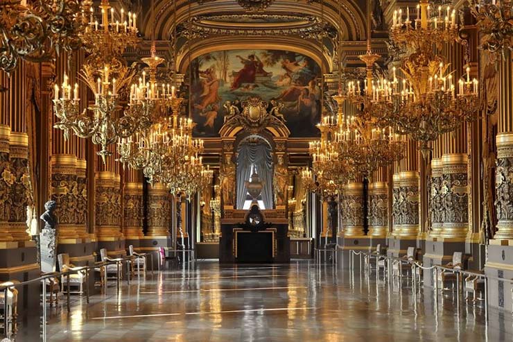 کاخ گارنیه در پاریس/ سمبلی از شکوه و زیبایی
