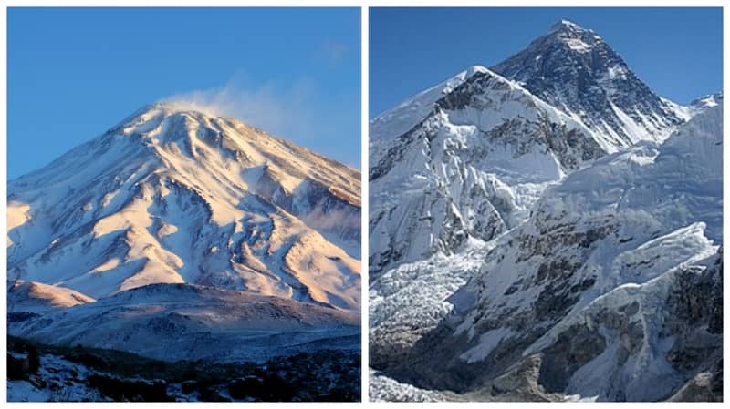 مقایسه کوه دماوند و اورست: ۹ نکته خواندنی!