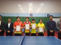 برترین های تنیس روی میز نوجوانان پسر منطقه ۱۱ کشور در بوشهر مشخص شدند