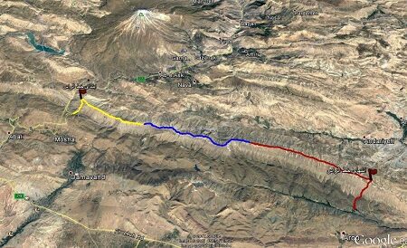 معرفی خط الراس دوبرار٬یکی از طولانی ترین خط الراس های خاورمیانه