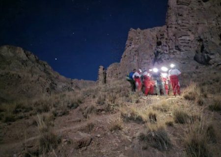 نجات یک گروه کوهنوردی از ارتفاعات کوه خضر بزمان