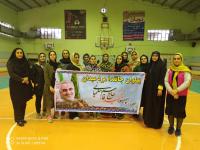 برگزاری مسابقات آمادگی جسمانی بانوان دشتستان به مناسبت گرامیداشت سومین سالگرد شهادت سردار شهید حاج قاسم سلیمانی