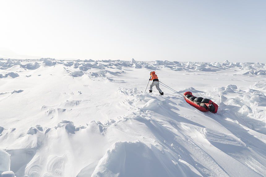 رکورد سرعت پیمایش قطب جنوب زنان شکسته شد