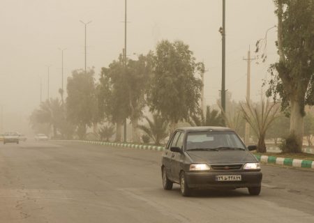 خاک در راه خوزستان