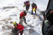 نجات کوهنورد ۳۰ ساله در ارتفاعات راستوند شازند