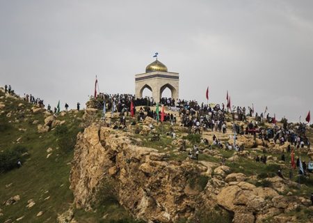 اعزام ۴۰۰ نفر از پاسداران و بسیجیان قزوین جهت صعود به ارتفاعات بازی دراز کرمانشاه