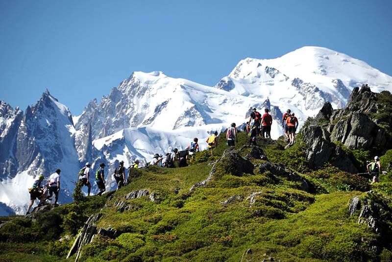 پنج کوهنورد کرمانشاهی در راه قله مون بلان فرانسه