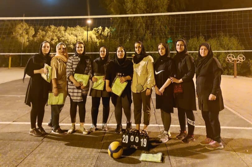 مسابقات والیبال بانوان گرامیداشت عیدسعیدغدیرخم در خارگ برگزار شد