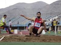 قهرمانی دو و میدانی کار بوشهری در رقابتهای انتخابی تیم ملی