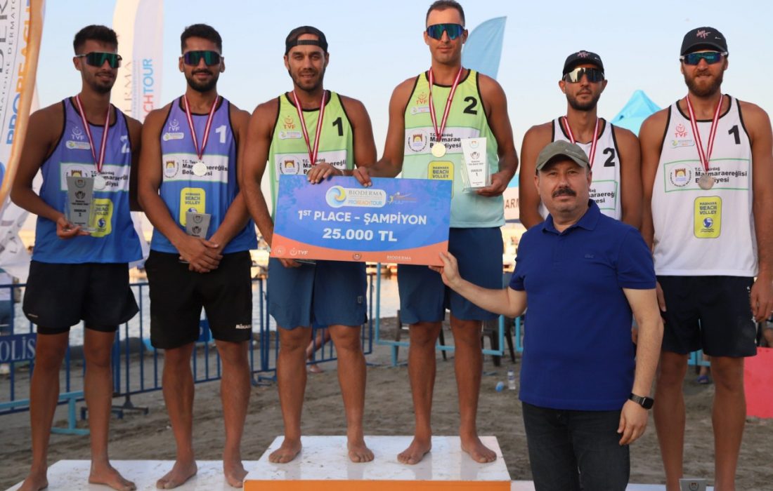تیم پیکان بندردیّر قهرمان مسابقات تور آزاد والیبال ساحلی ترکیه شد
