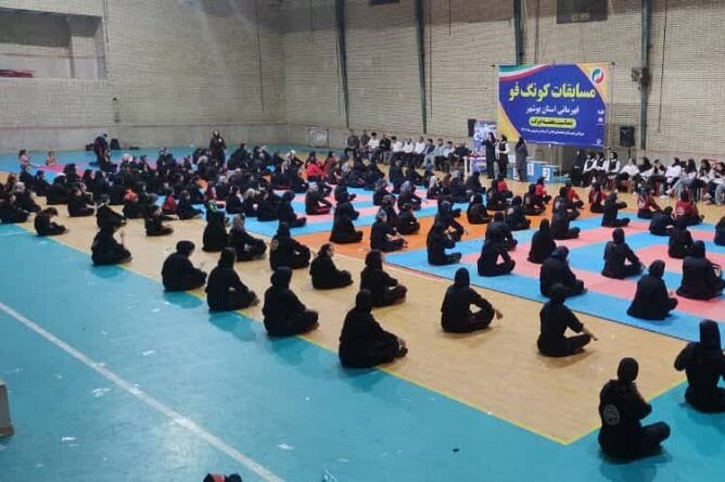 مسابقات کونگ‌فو و هنرهای رزمی استان بوشهر برگزار شد