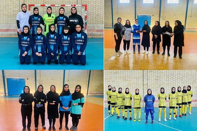 اولین دوره مسابقات فوتسال نوجوانان بانوان در بوشهر برگزار شد