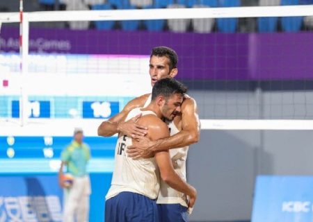 کسب ۳ پیروزی و صعود مقتدرانه والیبال ساحلی ایران