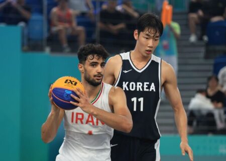 باخت بسکتبال سه نفره ایران مقابل کره