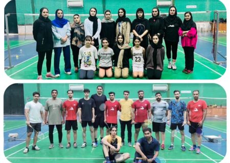 مسابقه دوستانه و اردوی مشترک تیم های بدمینتون خارگ و بوشهر برگزار شد