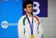 ششمین طلای ایران از دل سنگ بیرون آمد/«رضا علیپور» دوباره طلایی شد