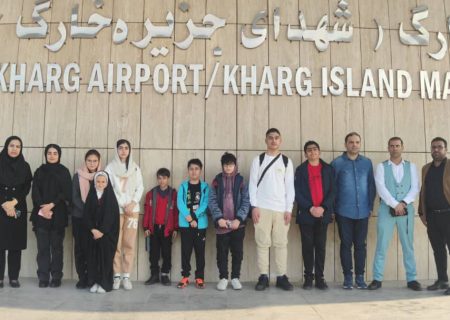 تیم ملی شطرنج رده های سنی ایران در جزیره خارگ اردو زد