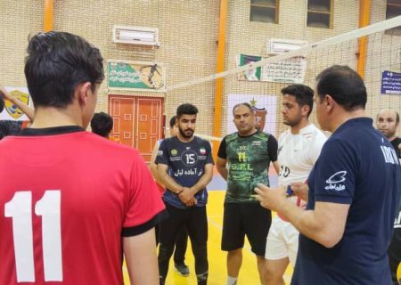 حضور نماینده جزیره خارگ در لیگ برتر والیبال استان بوشهر