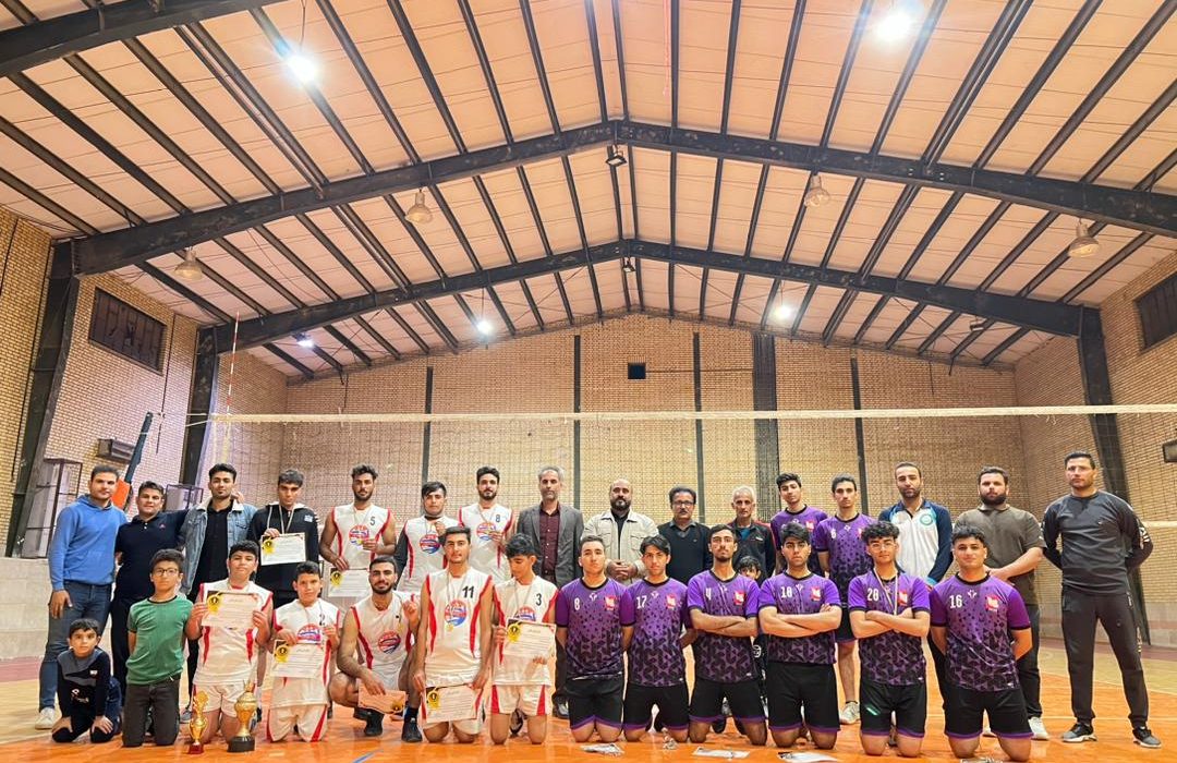 مسابقات والیبال جوانان تنگستان تحت عنوان جام اتحاد و‌ یکدلی برگزار شد