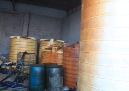 کشف ۲۸ هزار لیتر سوخت قاچاق در یکی از روستاهای کنگان