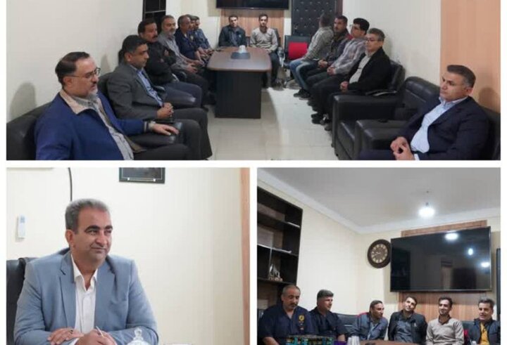ماشین آلات بنیاد مسکن بوشهر بهروز و آماده باشند