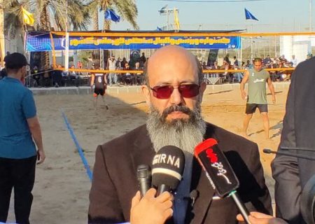 زمین والیبال ساحلی استاندارد در بوشهر افتتاح شد