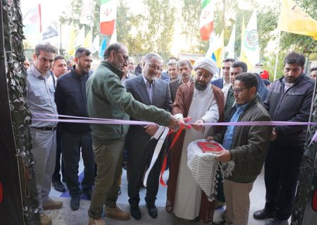 اولین نمایشگاه روایی و تجسمی مقاومت در جزیره خارگ افتتاح شد