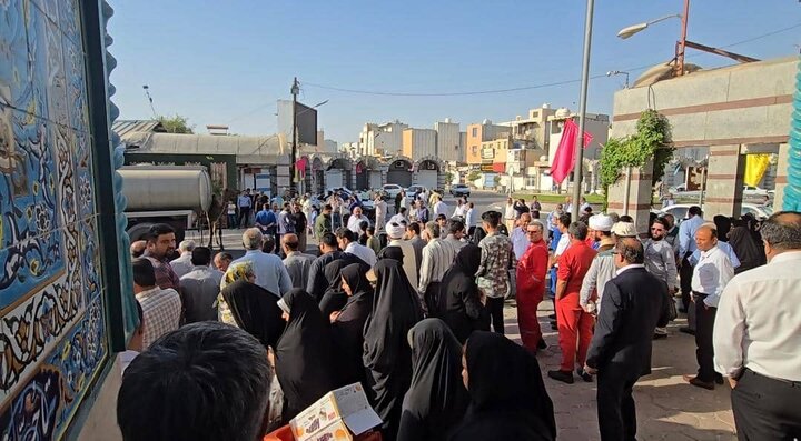 اجرای سنت قدیمی نحر شتر در خارگ