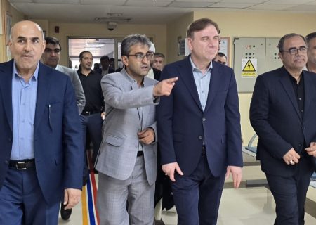 پایان سفر استاندار بوشهر به خارگ با دیدار مردمی و بازدید از تأسیسات صنعتی