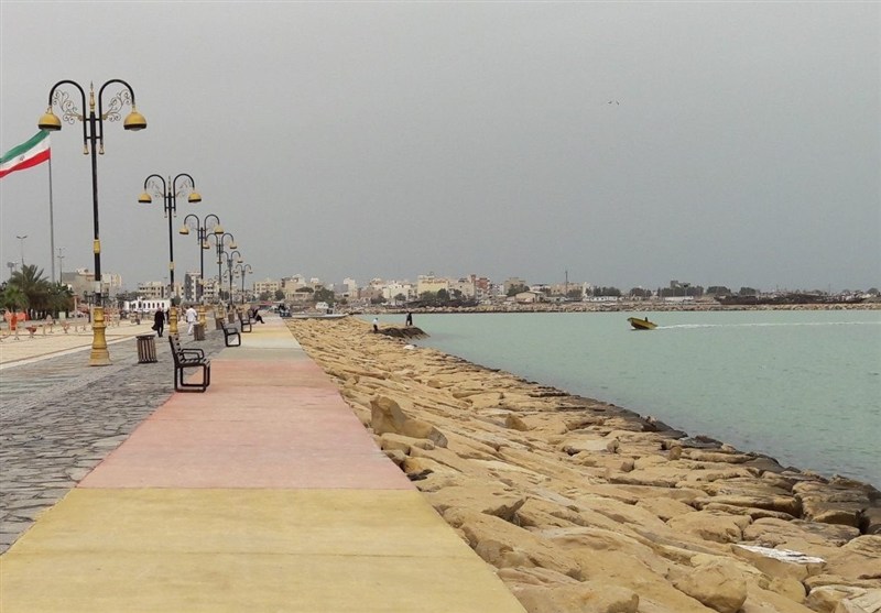 سواحل خلیجفارس در استان بوشهر تا اوایل امشب مواج است