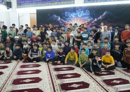 مشارکت چشمگیر دانش‌آموزان بوشهری در آیین معنوی اعتکاف