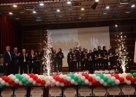 اختتامیه مسابقات دوومیدانی دانش‌آموزی دختران کشور در بوشهر