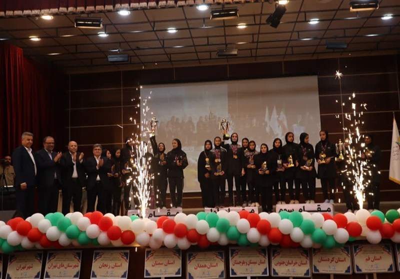 اختتامیه مسابقات دوومیدانی دانش‌آموزی دختران کشور در بوشهر