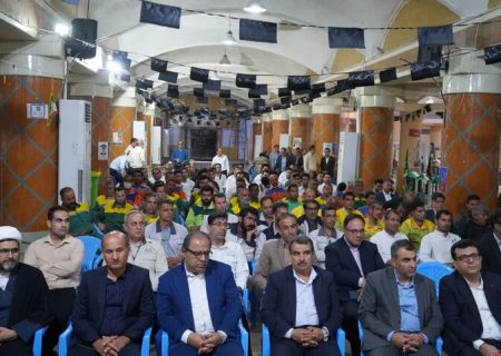 مراسم بزرگداشت مقام کارگر در بوشهر برگزار شد