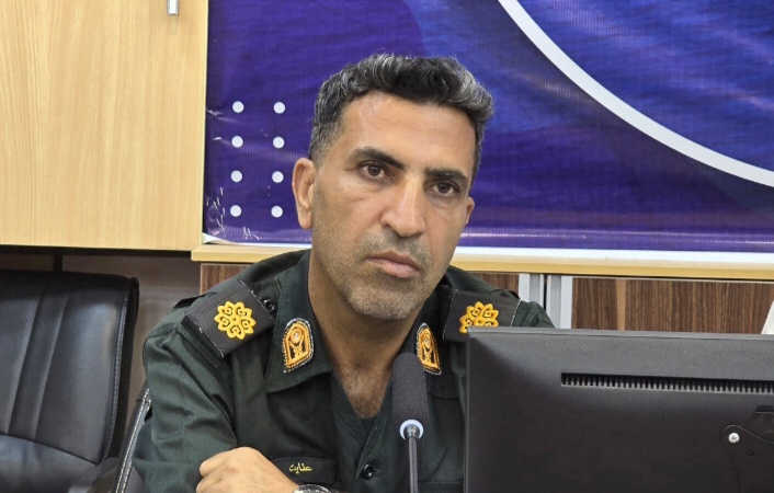 فرمانده انتظامی بخش خارگ: فراجا مظهر حاکمیت جمهوری اسلامی در عرصه نظم و امنیت است
