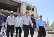 بازدید استاندار بوشهر از دو پروژه بزرگ مدرسه‌سازی در شهرستان دشتی