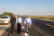 ۱۵ کیلومتر از محورهای شهرستان دیر روکش آسفالت شد