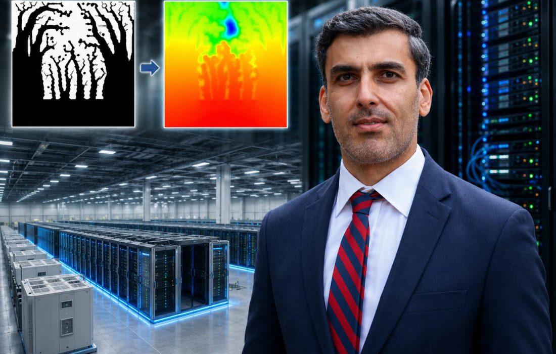 استاد ایرانی راهکار نوینی برای خنک‌سازی دیتاسنترهای هوش مصنوعی ارائه کرد