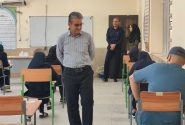بخشدار ویژه خارگ از روند برگزاری امتحانات نهایی در خارگ بازدید کرد