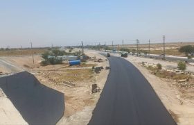 تقاطع غیرهمسطح گناوه در آستانه بهره‌برداری