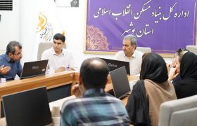 برگزاری ملاقات مردمی مدیرکل بنیاد مسکن بوشهر