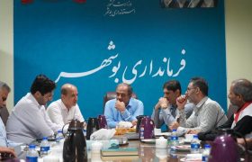 آمادگی دستگاه‌های اجرایی بوشهر برای مدیریت بحران بررسی شد