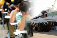 تمهیدات ویژه حمل و نقل دریایی برای سفر داوطلبان کنکور کارشناسی ارشد در نظر گرفته شد