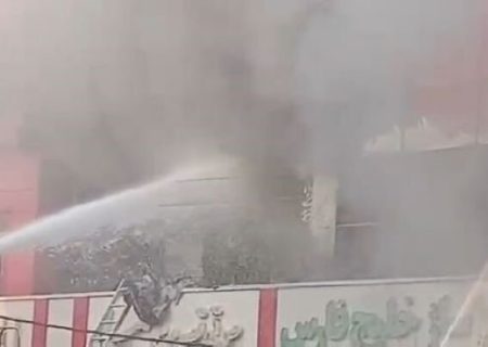 حریق گسترده در بازار عسلویه بدون تلفات جانی مهار شد